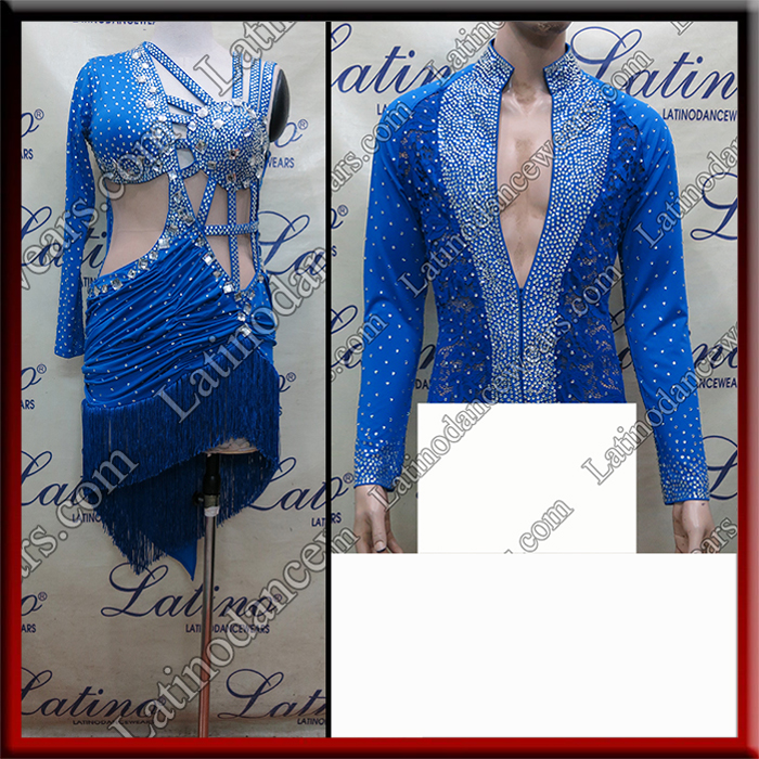 LATIN SALSA COMPETITION FOR COUPLE DRESS-SHIRT LDW (LT3030/B455)