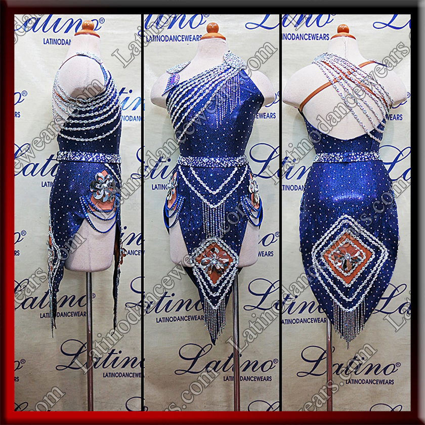 JUNIOR LATIN SALSA COMPETITION DRESS LDW (LK81)