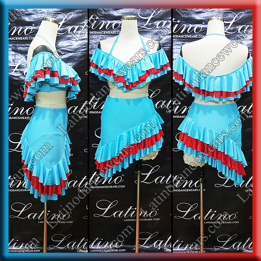 LATIN SALSA COMPETITION DRESS LDW (AL125)