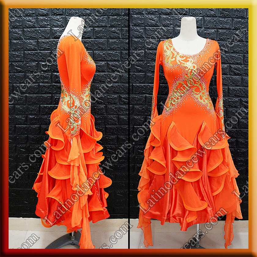 BALLROOM COMPETITION DRESS LDW (ST362)