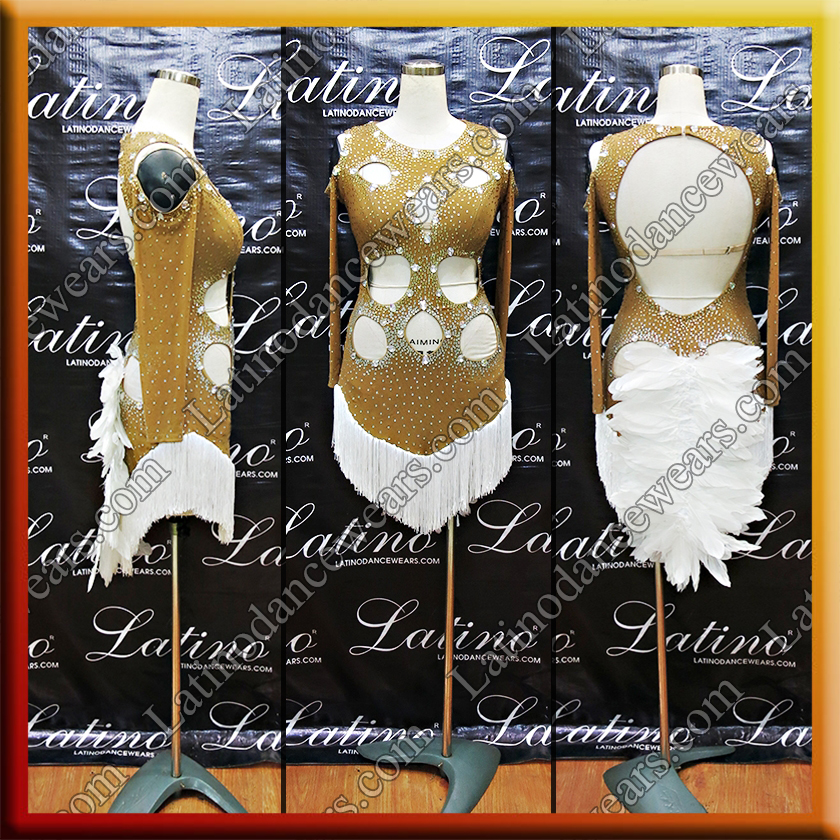 LATIN SALSA COMPETITION DRESS LDW (LS369C)