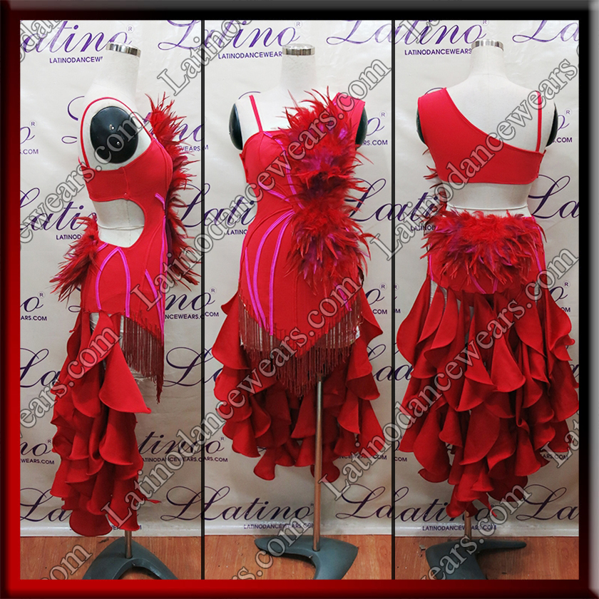 LATIN SALSA COMPETITION DRESS LDW (LT1027A)