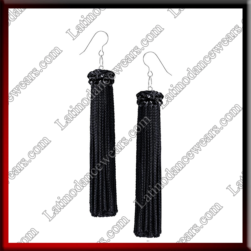WOMAN LATIN SALSA BALLROOM EARRINGS (EA1C)