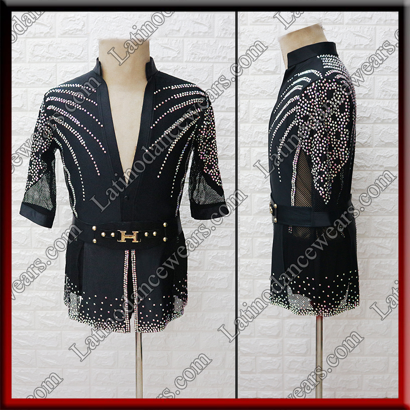 MAN LATIN SALSA SHIRT LDW (B470)