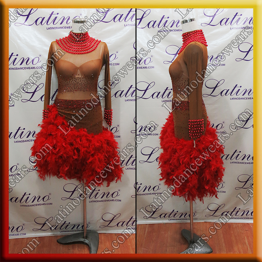 LATIN SALSA COMPETITION DRESS LDW (LT1421)