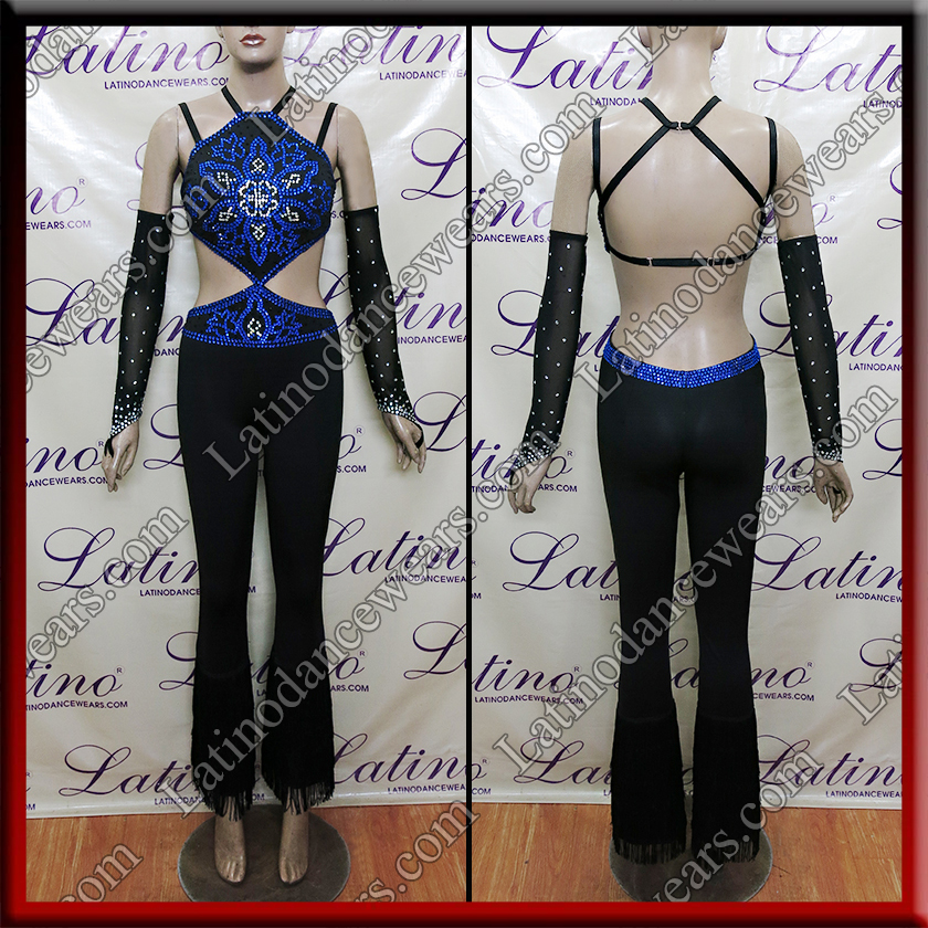 LATIN SALSA COMPETITION CATSUIT LDW (AL130)