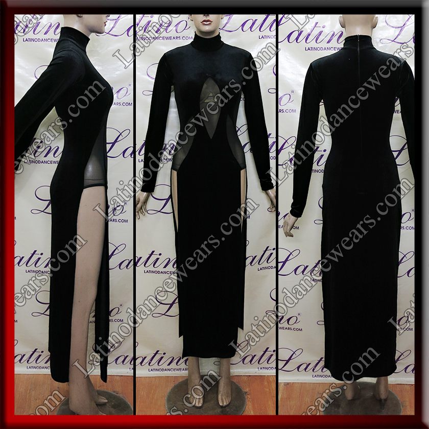 LATIN SALSA COMPETITION DRESS LDW (AL129)