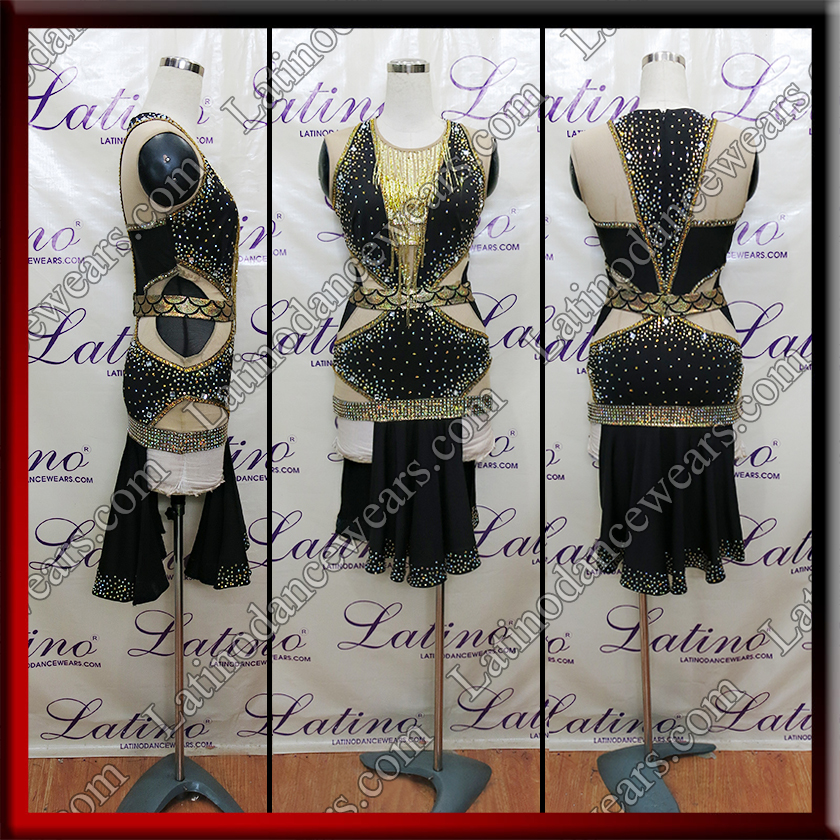 LATIN SALSA COMPETITION DRESS LDW (LT1427)