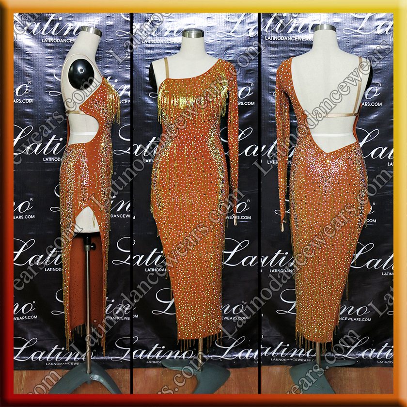 LATIN SALSA COMPETITION DRESS LDW (LT1432)