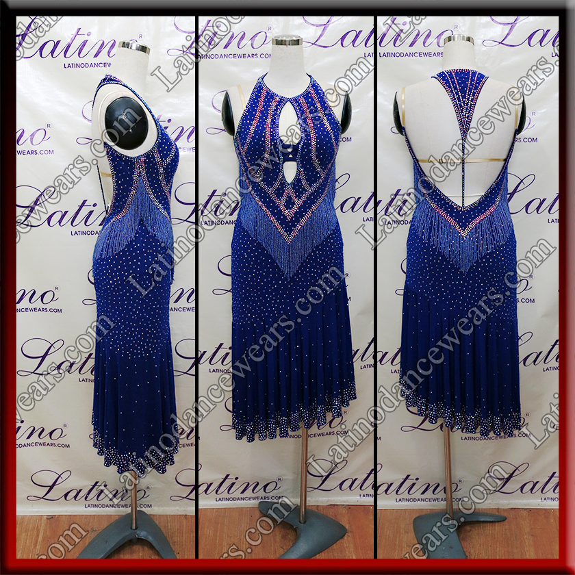 LATIN SALSA COMPETITION DRESS LDW (VL722A)