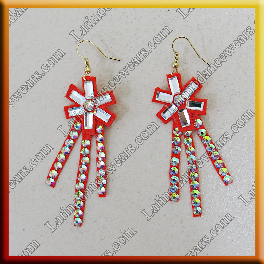WOMAN LATIN SALSA BALLROOM EARRINGS (EA46)