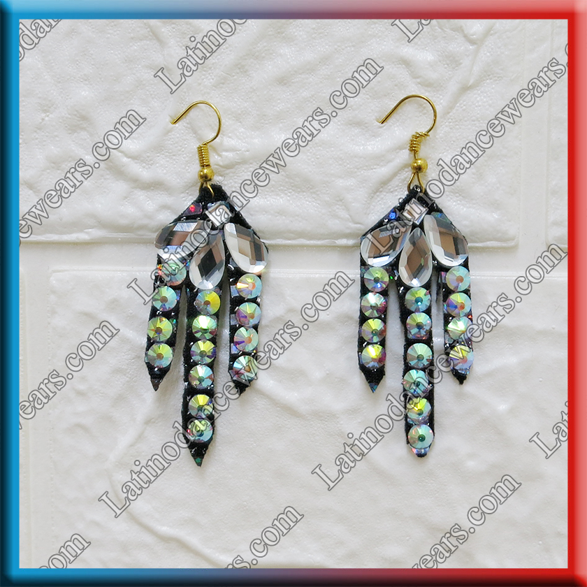 WOMAN LATIN SALSA BALLROOM EARRINGS (EA47)