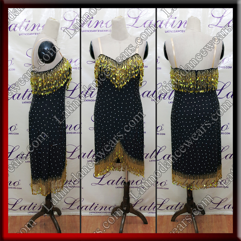 LATIN SALSA COMPETITION DRESS LDW (AL131)