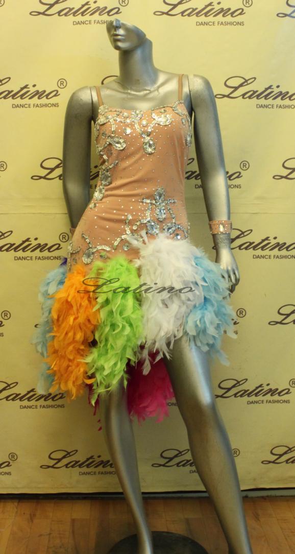 LATIN SALSA COMPETITION DRESS LDW (LS126) only on sale on