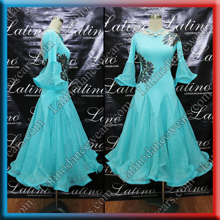 BALLROOM COMPETITION DRESS LDW (ST376)