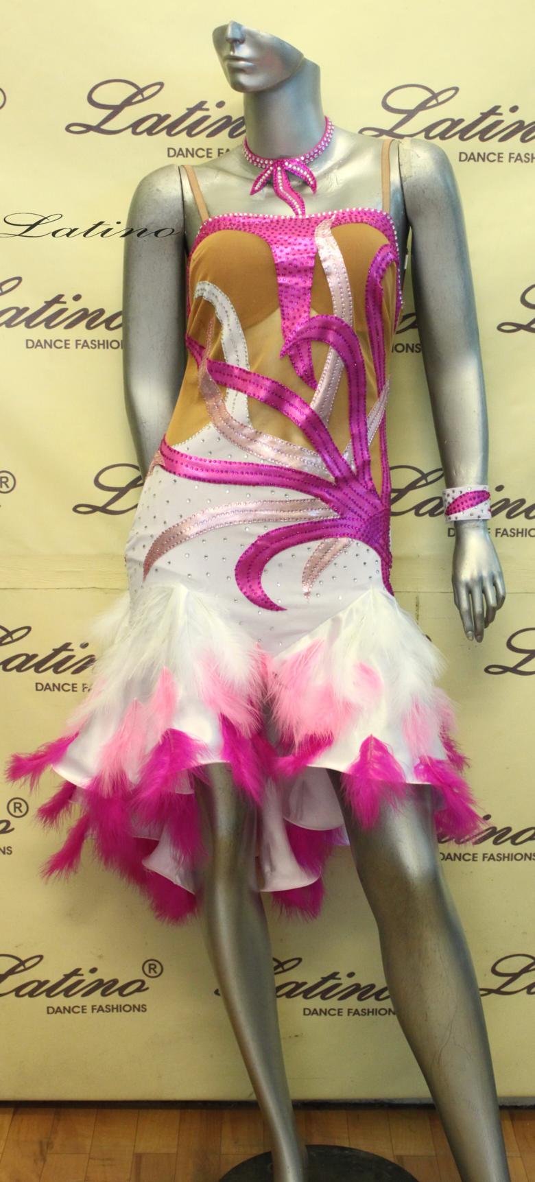 LATIN SALSA COMPETITION DRESS LDW (LS141) only on sale on