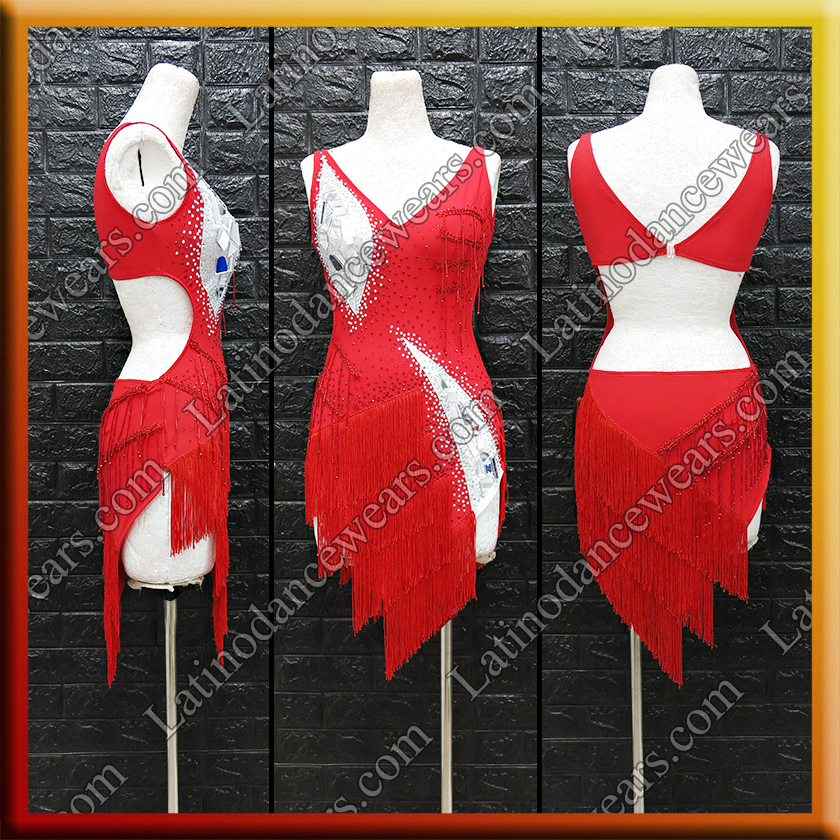 LATIN SALSA COMPETITION DRESS LDW (LT1447)