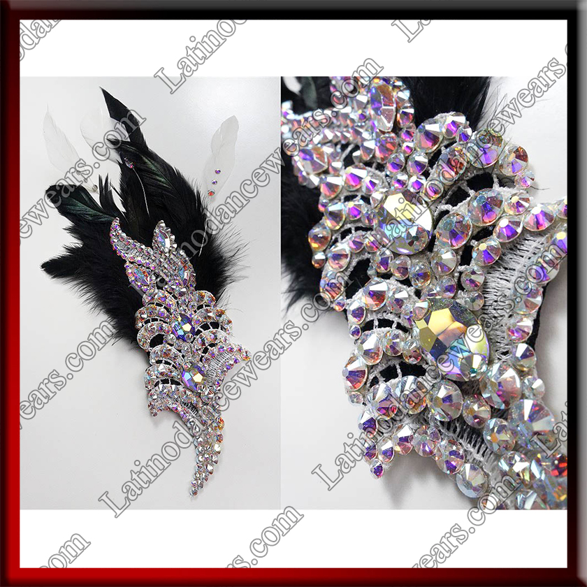 WOMAN LATIN SALSA BALLROOM HAIR PIECE (JE57)