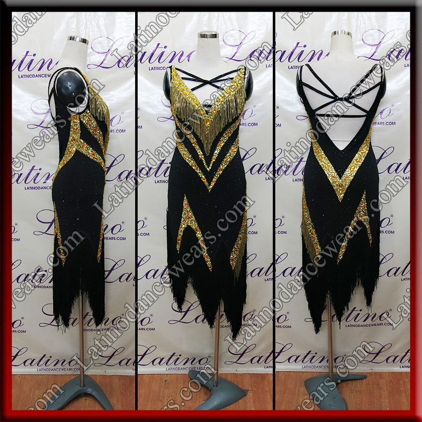 LATIN SALSA COMPETITION DRESS LDW (VL729)