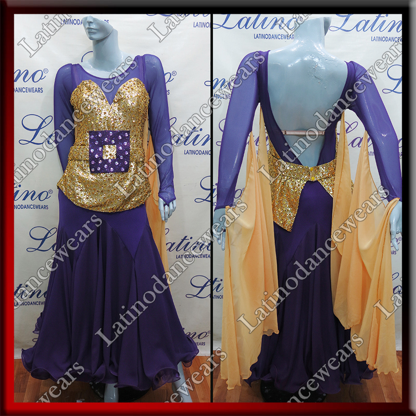 BALLROOM COMPETITION DRESS LDW SIZE M (SS94)