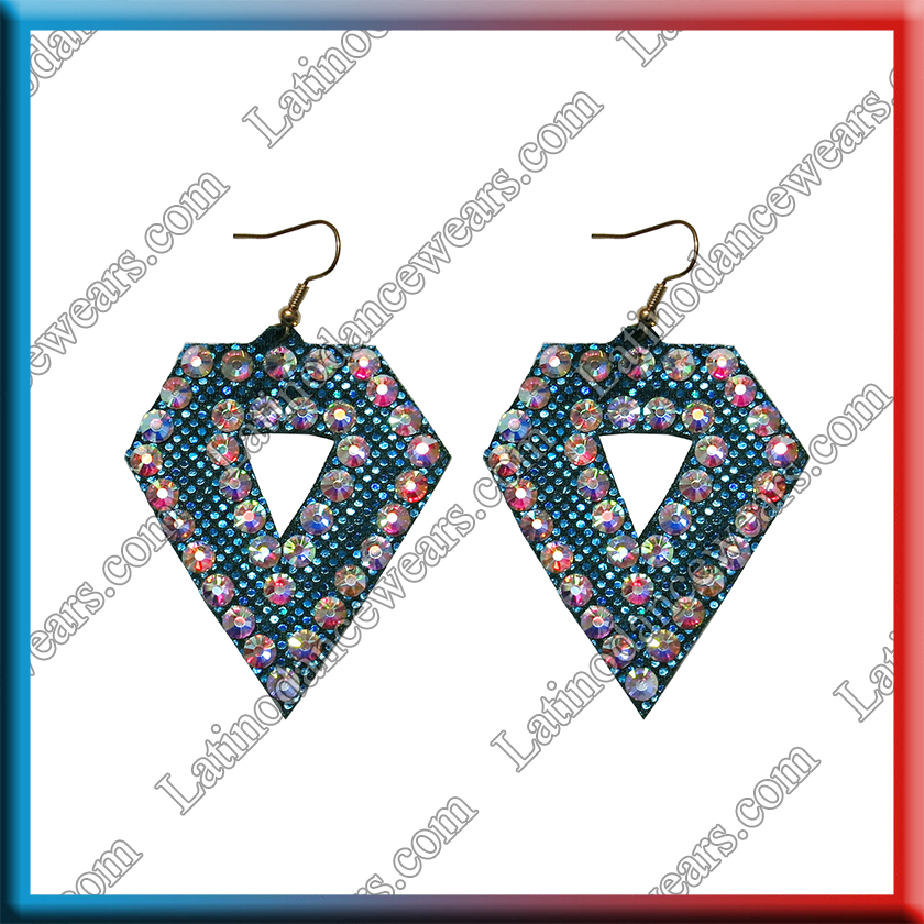 WOMAN LATIN SALSA BALLROOM EARRINGS (EA48)