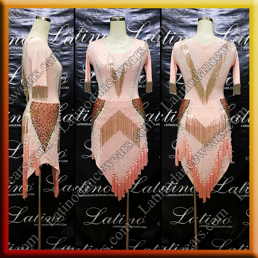 LATIN SALSA COMPETITION DRESS LDW (LT1466)