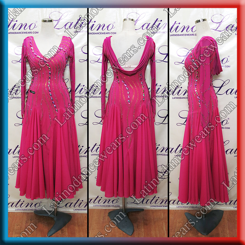 BALLROOM COMPETITION DRESS LDW (ST3501)
