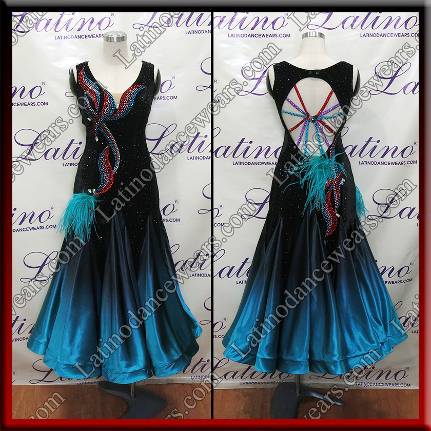 BALLROOM COMPETITION DRESS LDW (ST381)