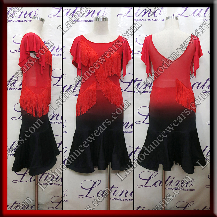 LATIN SALSA COMPETITION DRESS LDW (LT1497)