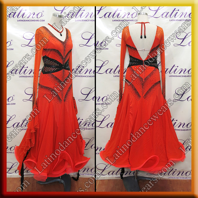 BALLROOM COMPETITION DRESS LDW (ST3505)