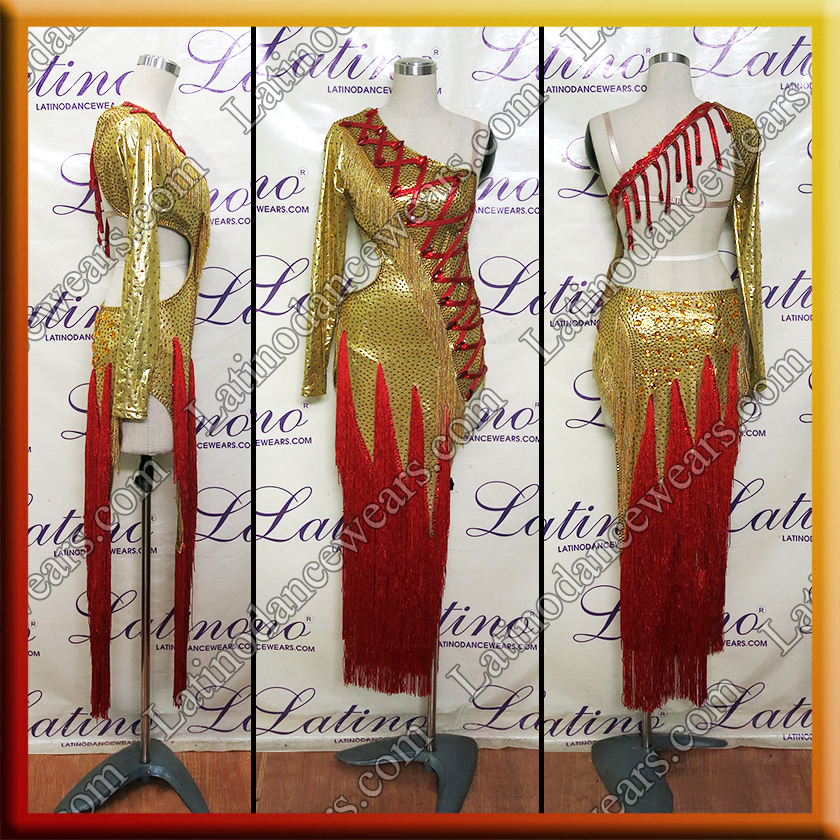 LATIN SALSA COMPETITION DRESS LDW (LT3524)