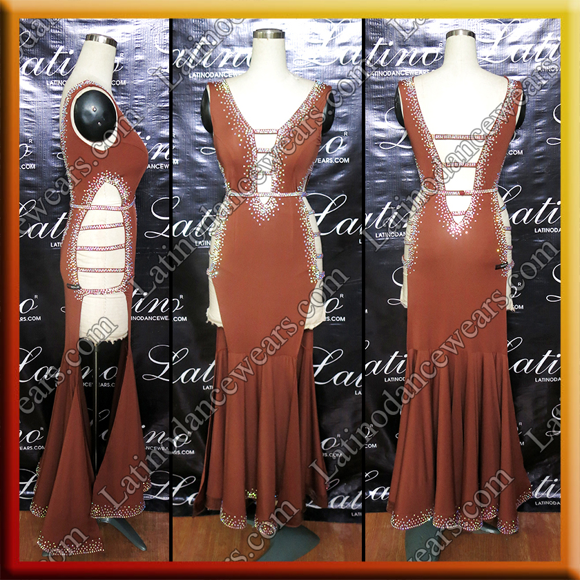 LATIN SALSA COMPETITION DRESS LDW (LS432)