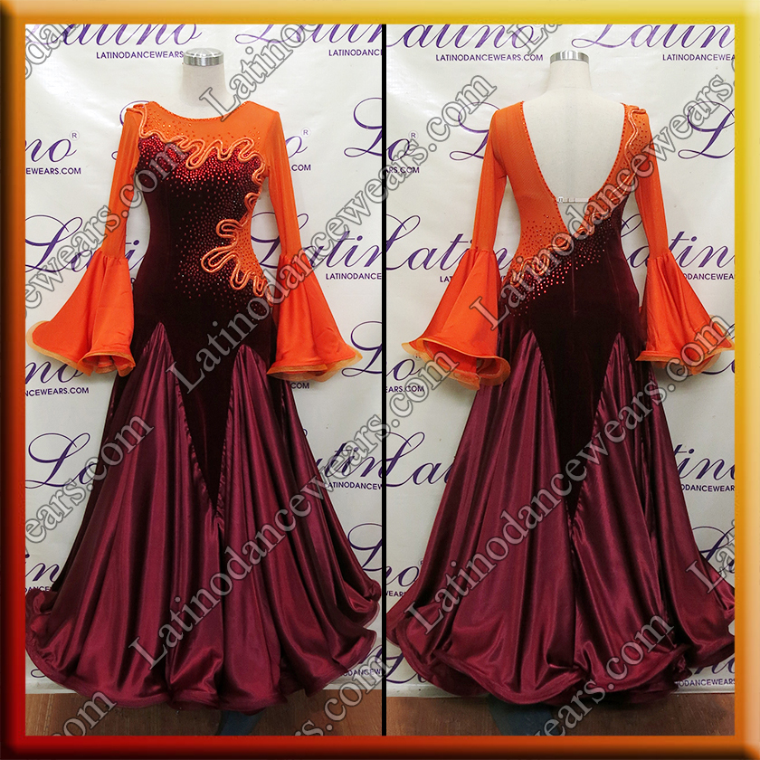 BALLROOM COMPETITION DRESS LDW (ST3507)