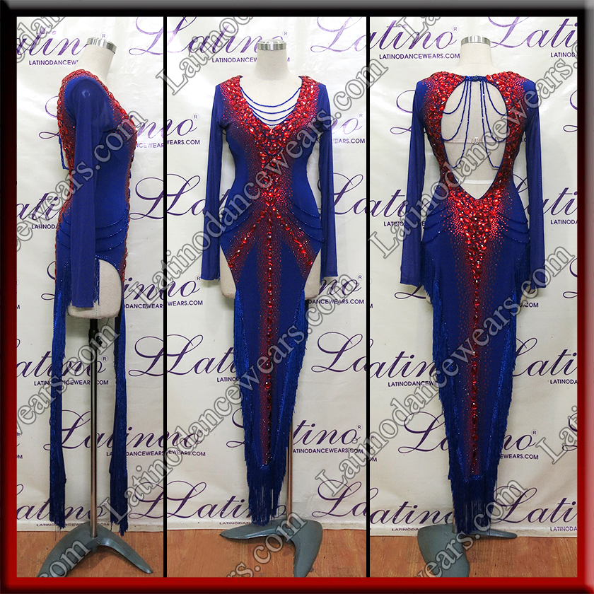 LATIN SALSA COMPETITION DRESS LDW (LT3527)