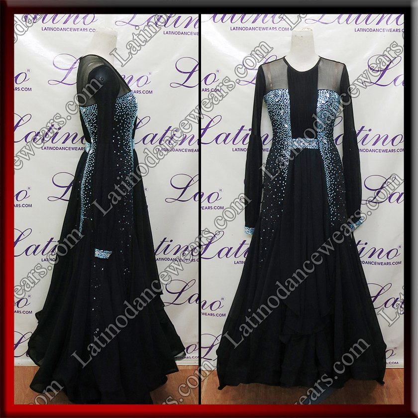 BALLROOM COMPETITION DRESS LDW (ST3510)