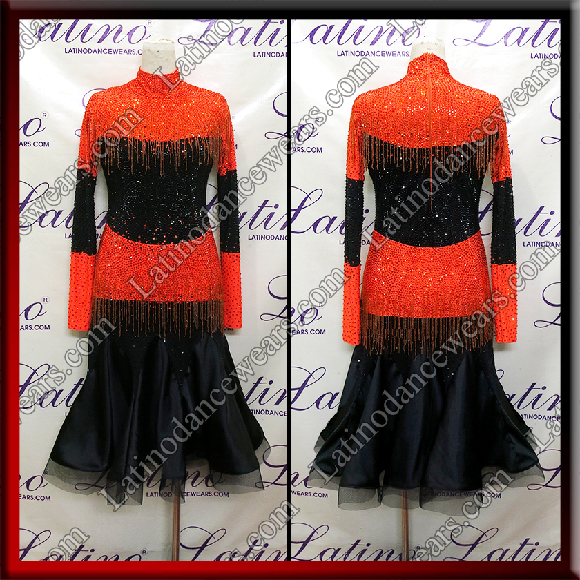 LATIN SALSA COMPETITION DRESS LDW (LT3084)