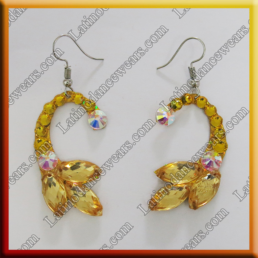 WOMAN LATIN SALSA BALLROOM EARRINGS (EA49)