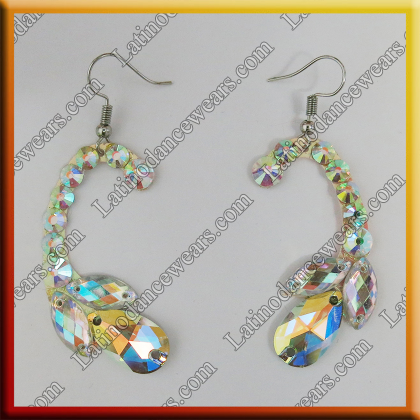 WOMAN LATIN SALSA BALLROOM EARRINGS (EA51)