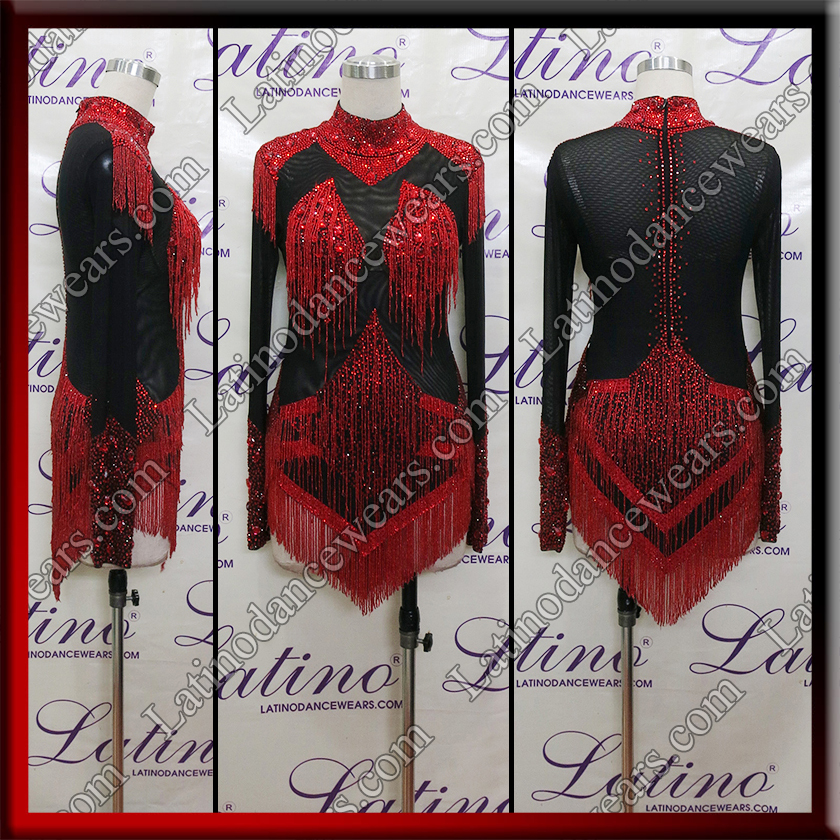 LATIN SALSA COMPETITION DRESS LDW (LT3531)
