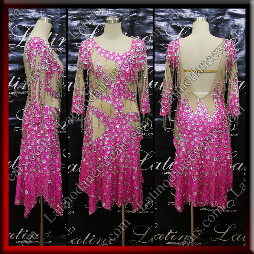 LATIN SALSA COMPETITION DRESS LDW (VL741)