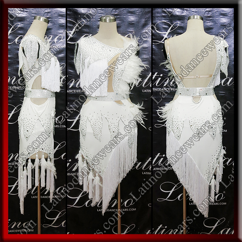 LATIN SALSA COMPETITION DRESS LDW (LT1410A)