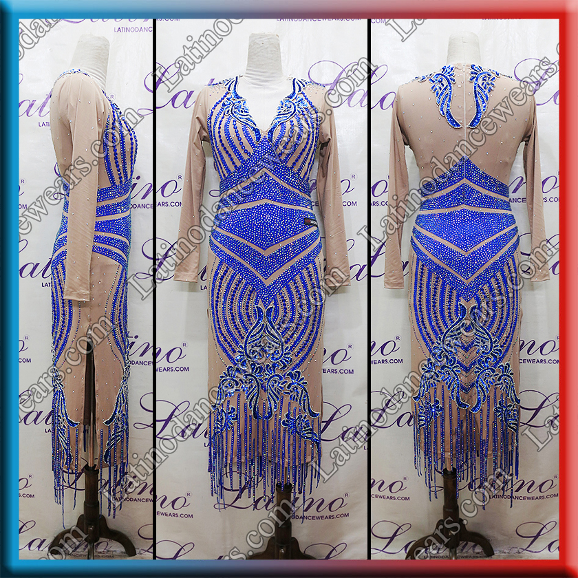 LATIN SALSA COMPETITION DRESS LDW (VL745)