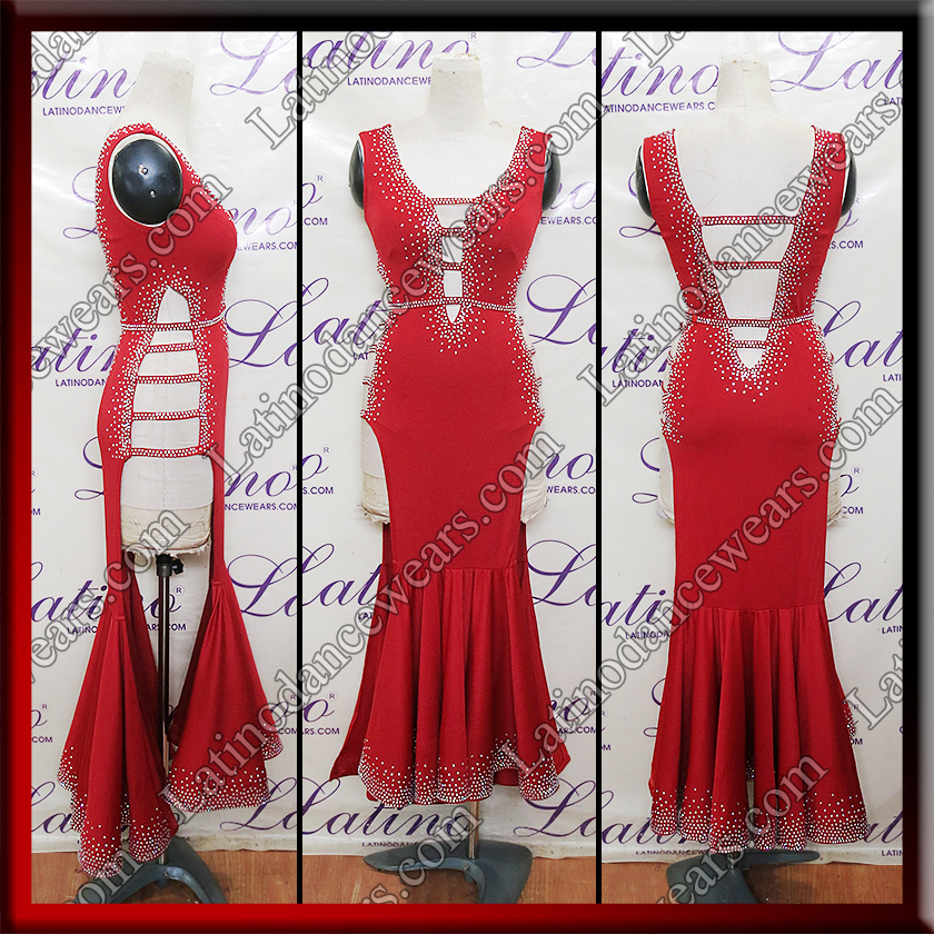LATIN SALSA COMPETITION DRESS LDW (LS432A)