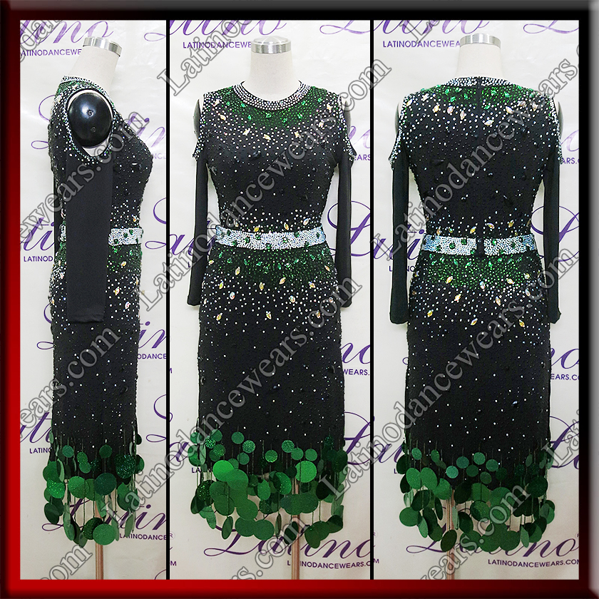 LATIN SALSA COMPETITION DRESS LDW (LT3541)