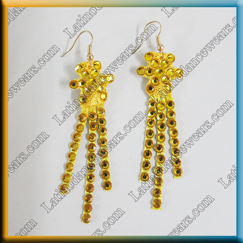 WOMAN LATIN SALSA BALLROOM EARRINGS (EA53)