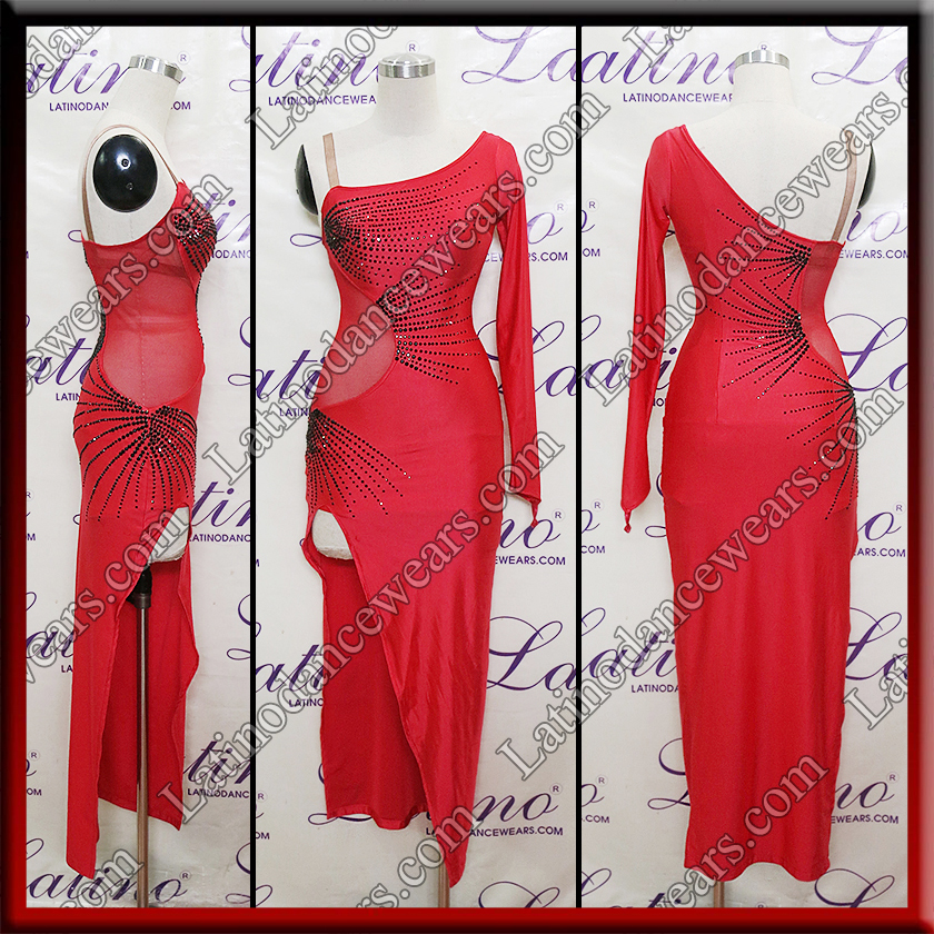 LATIN SALSA COMPETITION DRESS LDW (LT1526)