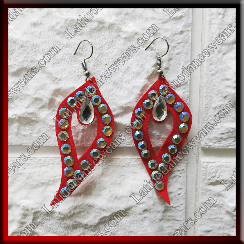 WOMAN LATIN SALSA BALLROOM EARRINGS (EA56)