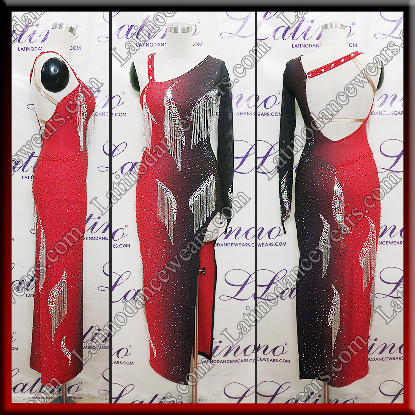 LATIN SALSA COMPETITION DRESS LDW (LT1537)