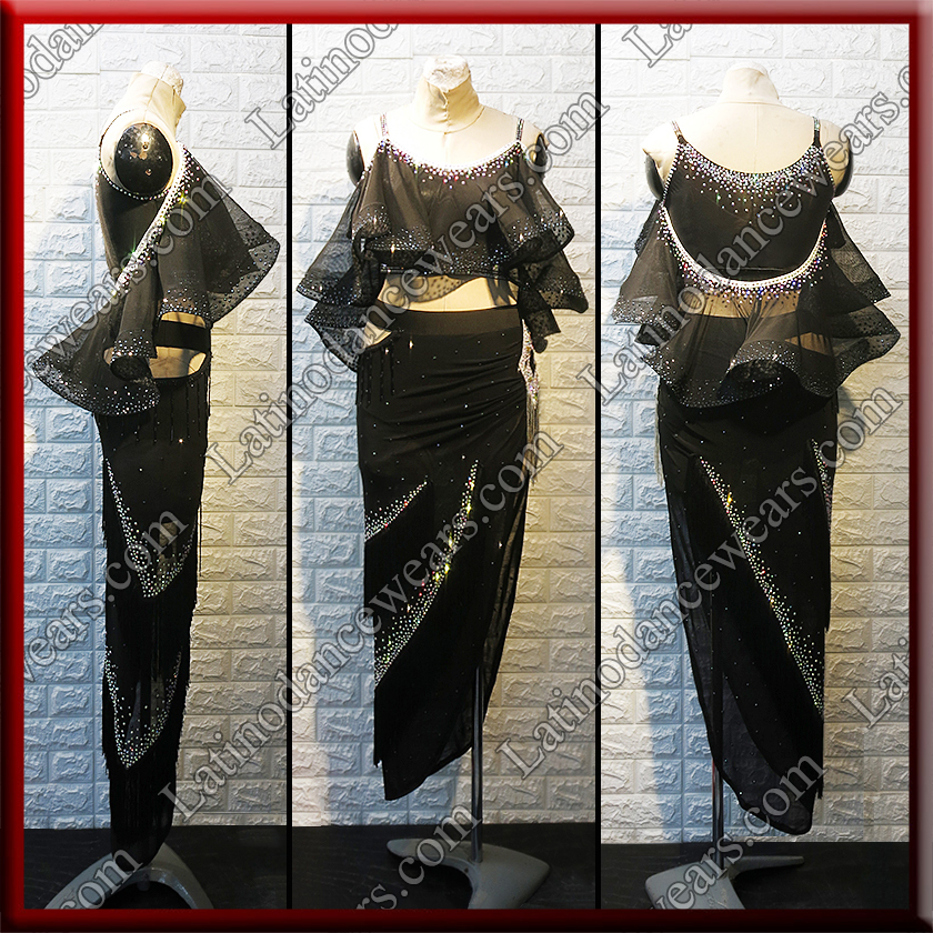 LATIN SALSA COMPETITION DRESS LDW (LT1540)