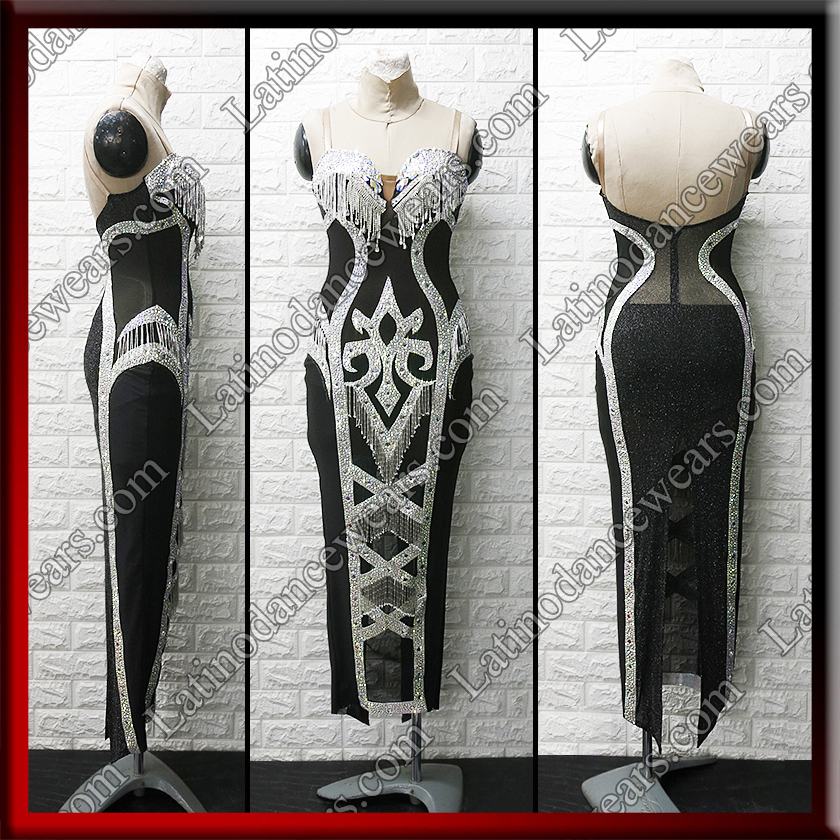 LATIN SALSA COMPETITION DRESS LDW (LT1541)
